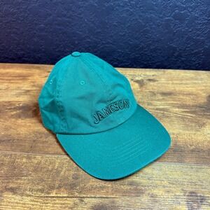 Jameson‎ Irish Whiskey Green Cotton Baseball Cap Hat Mens OSFA